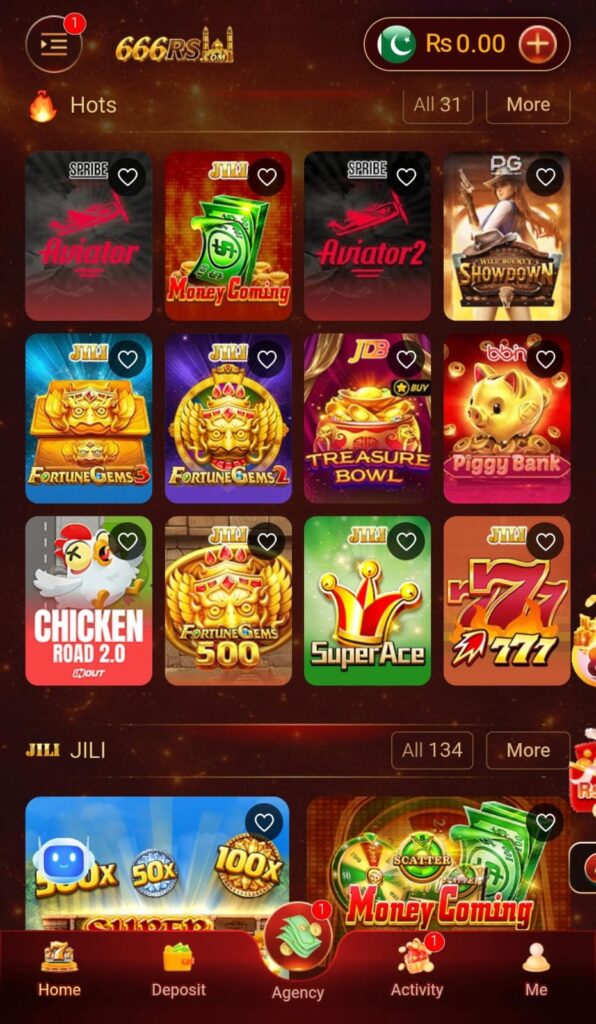 666rs game interface